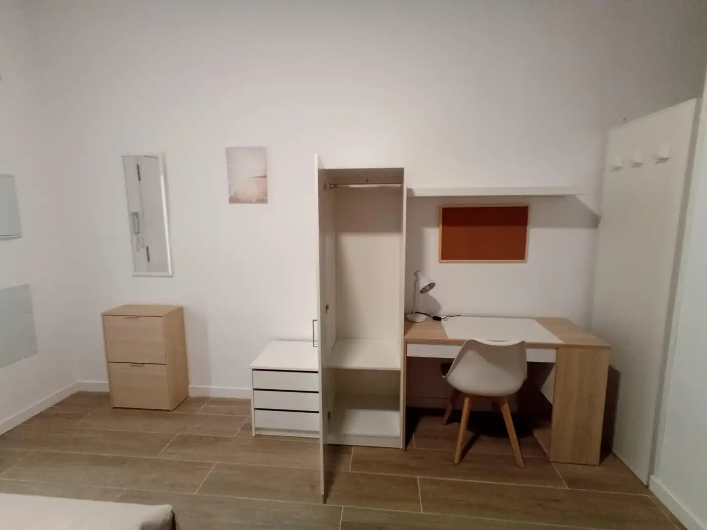 Bedroom of Study for rent in San Vicente del Raspeig / Sant Vicent del Raspeig  with Air Conditioner, Furnished and Oven