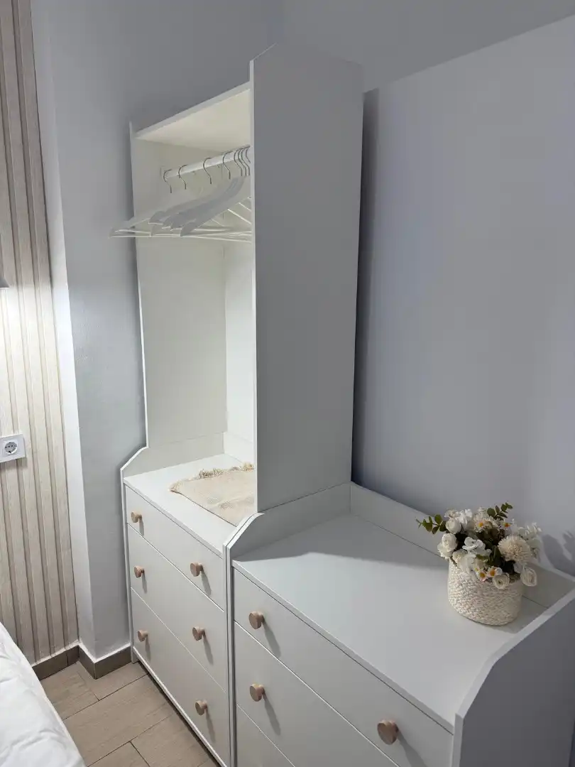 Schlafzimmer von Wohnungen zur Miete in Ubrique mit Heizung, Möbliert und Waschmaschine