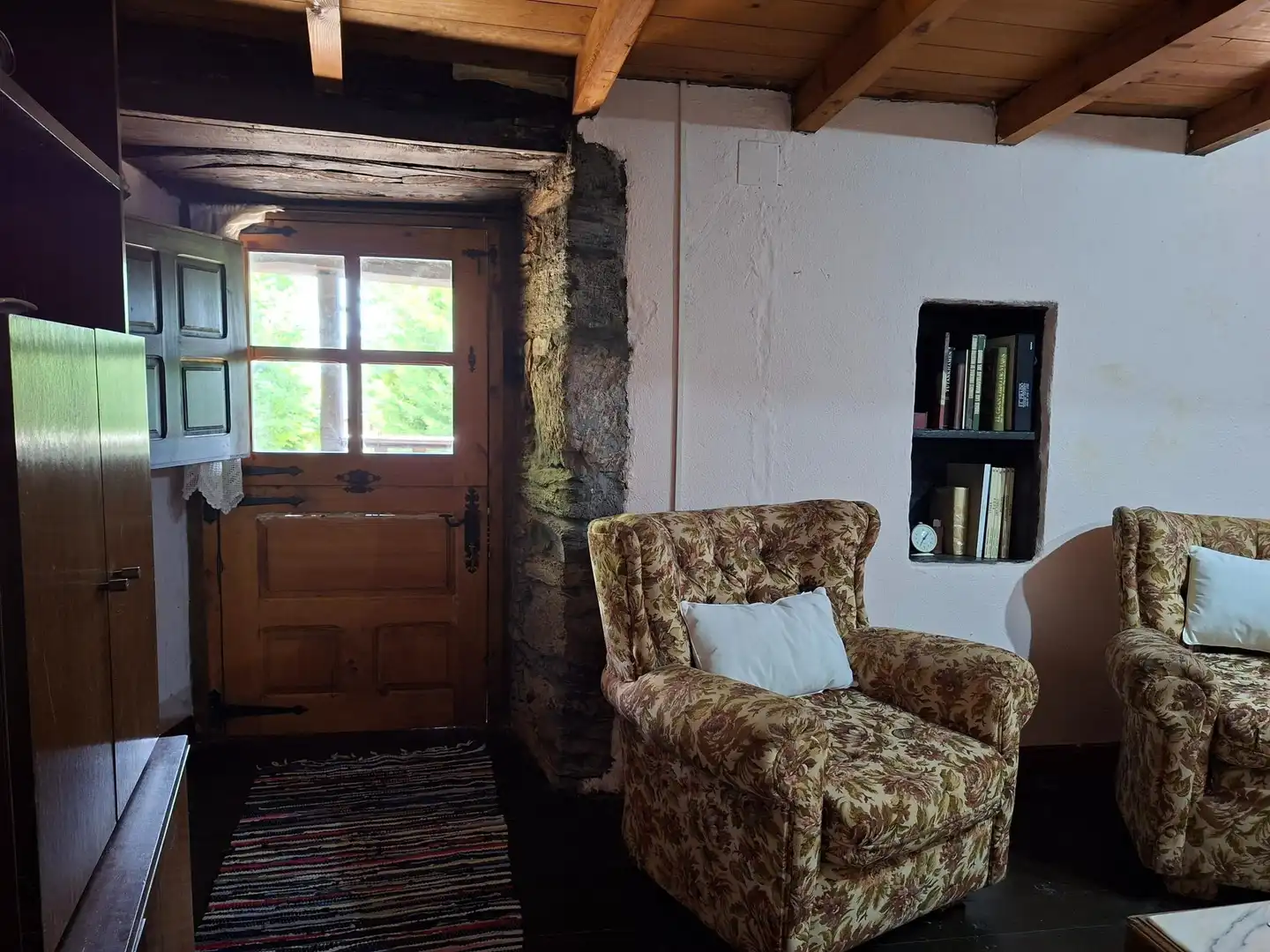 Sala d'estar de Finca rústica en venda en Borrenes amb Terrassa i Balcó