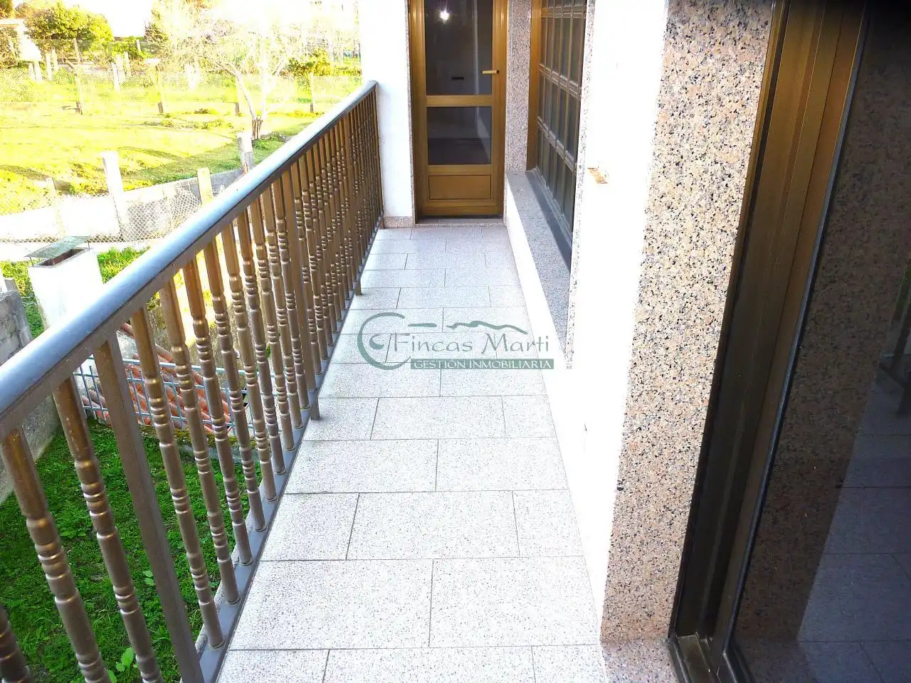 Balcony of Houses for sale in Vigo   with Heating, Private garden and Parquet flooring