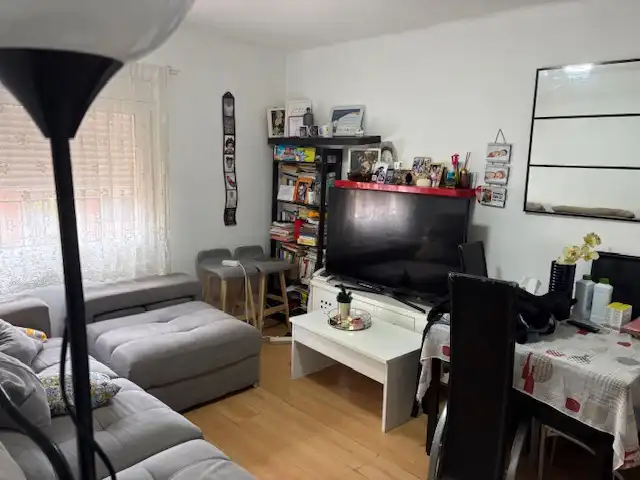 Sala d'estar de Pis en venda en Barcelona amb Parquet