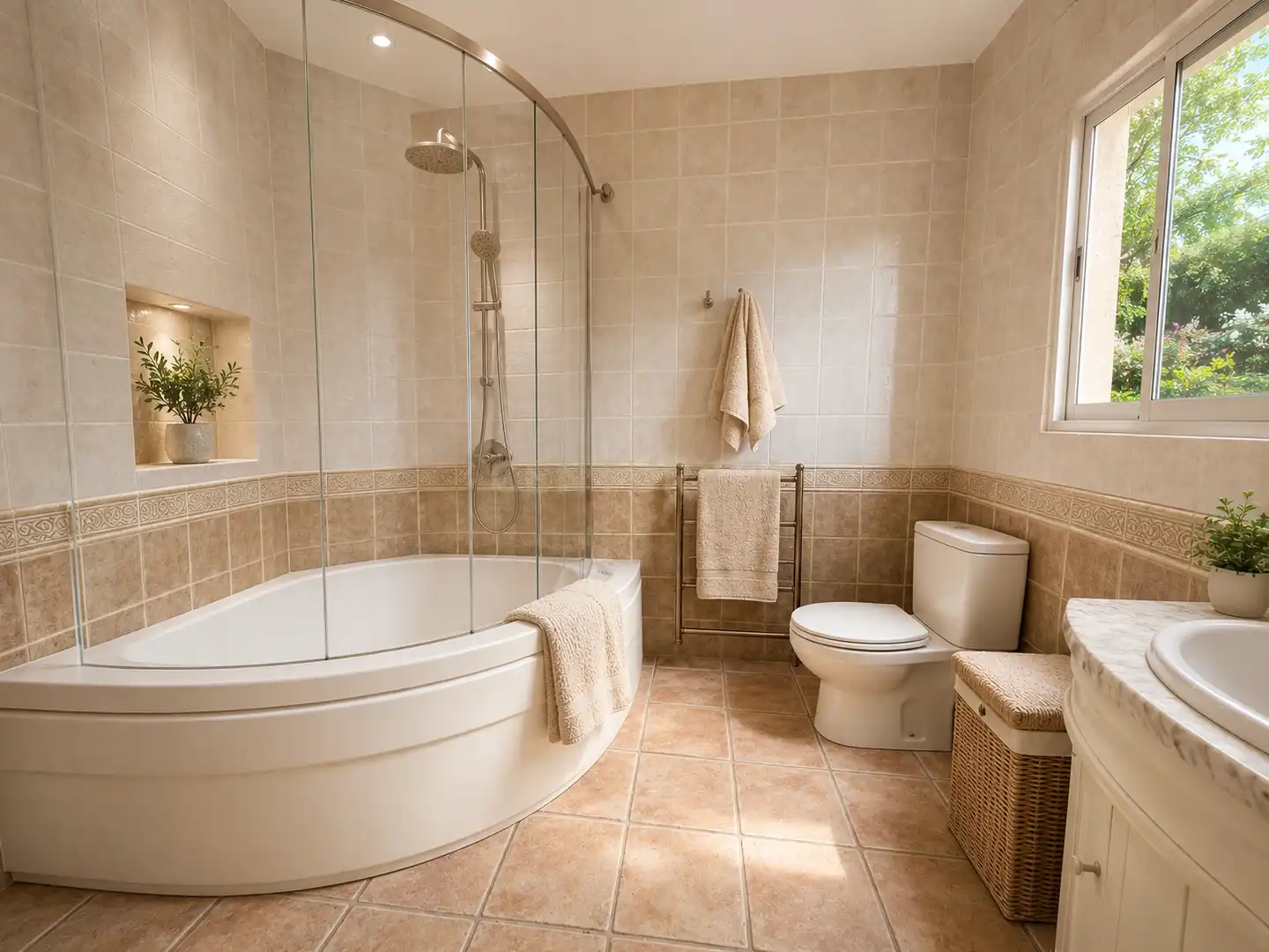 Baño de Casa o chalet en venta en Alhaurín El Grande con Jardín privado, Trastero y Piscina
