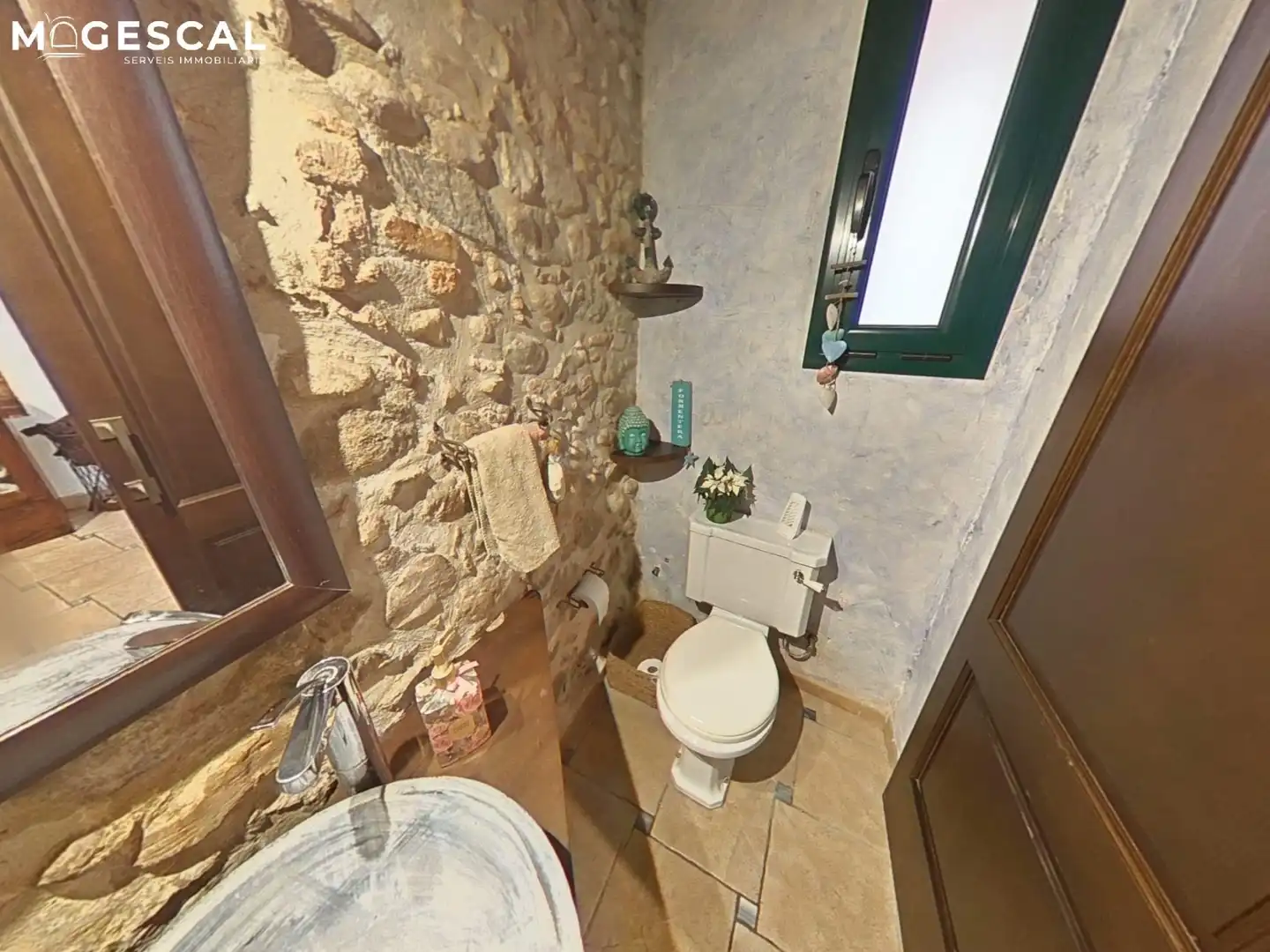 Baño de Finca rústica en venta en Caldes de Montbui con Aire acondicionado y Calefacción