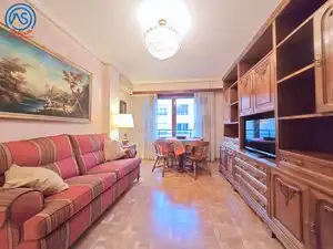 Living room of Flat for rent in Zaragoza  with Air Conditioner, Heating and Terrace