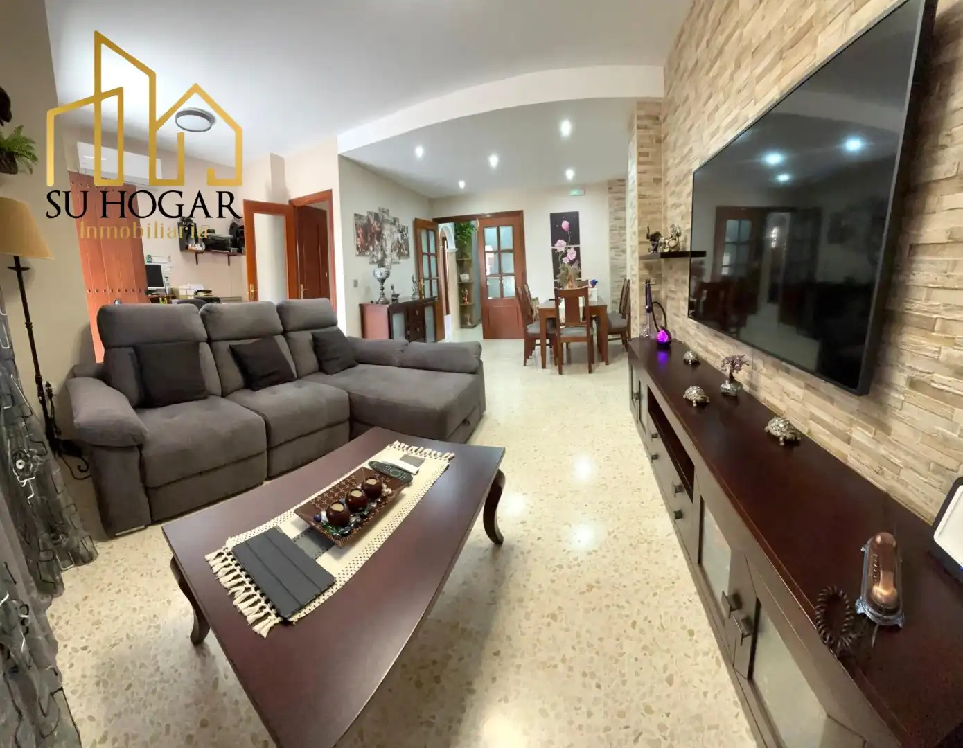 Living room of Attic for sale in Rota  with Air Conditioner, Private garden and Terrace