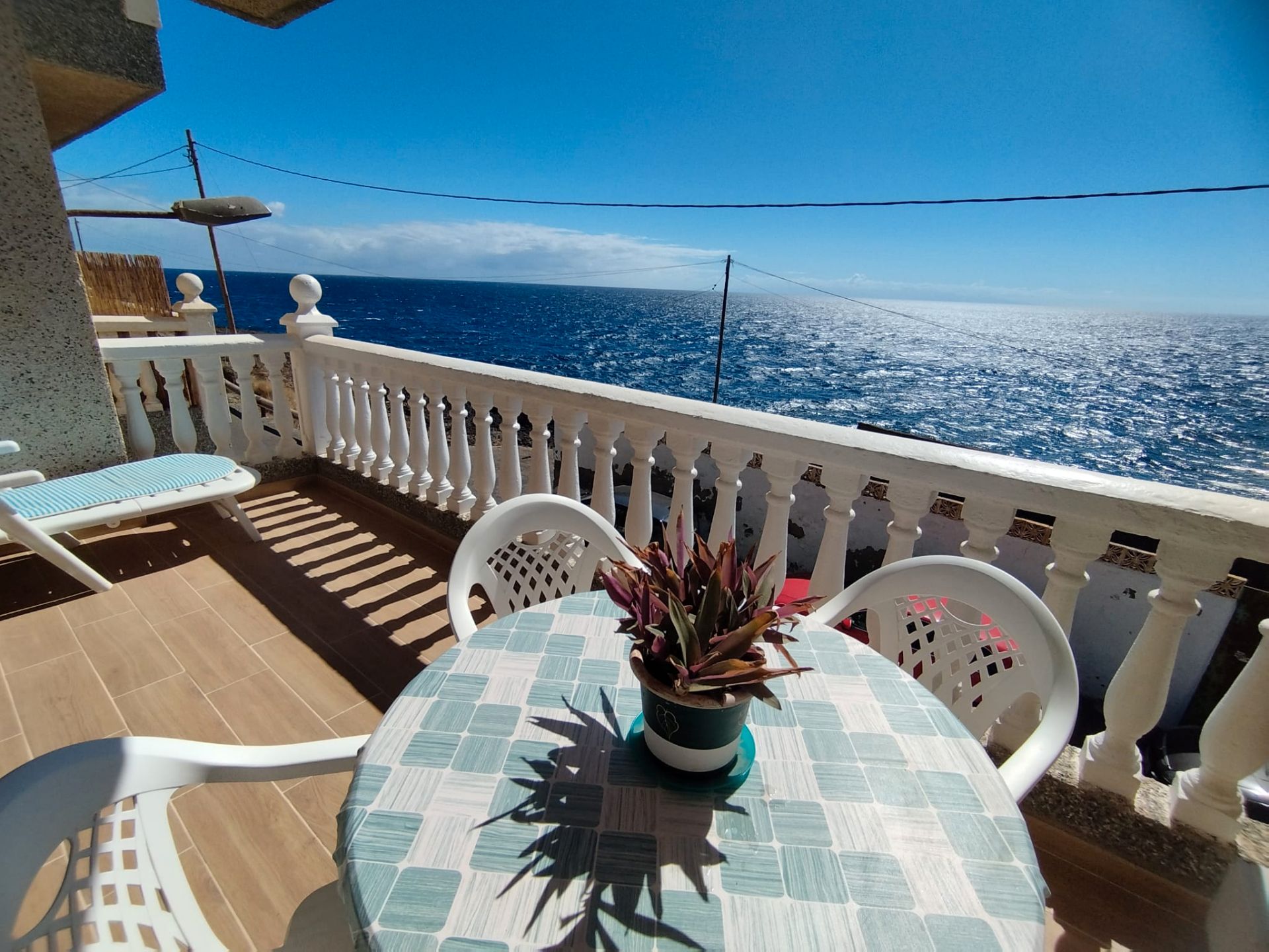 Terrace of Flat to rent in Güímar  with Parquet flooring, Terrace and Furnished