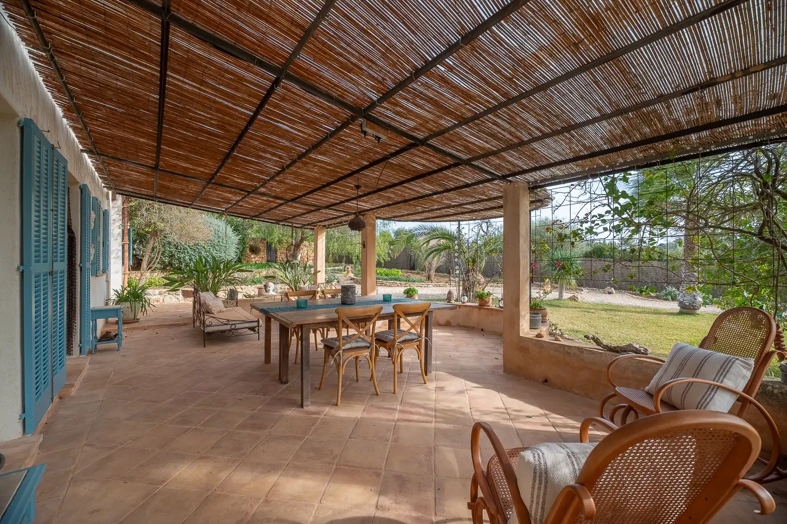 Terrace of Country homes for sale in Manacor  with Air Conditioner, Heating and Storage room