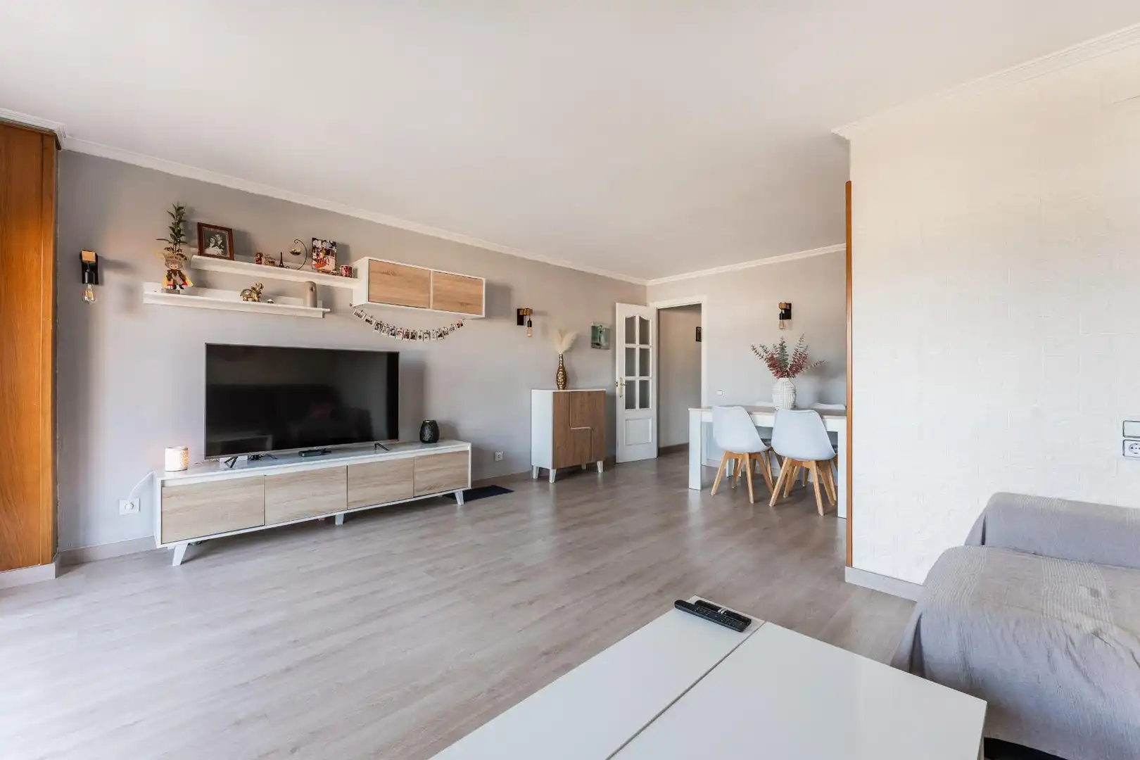 Sala d'estar de Pis en venda en Mollet del Vallès amb Aire condicionat, Calefacció i Parquet