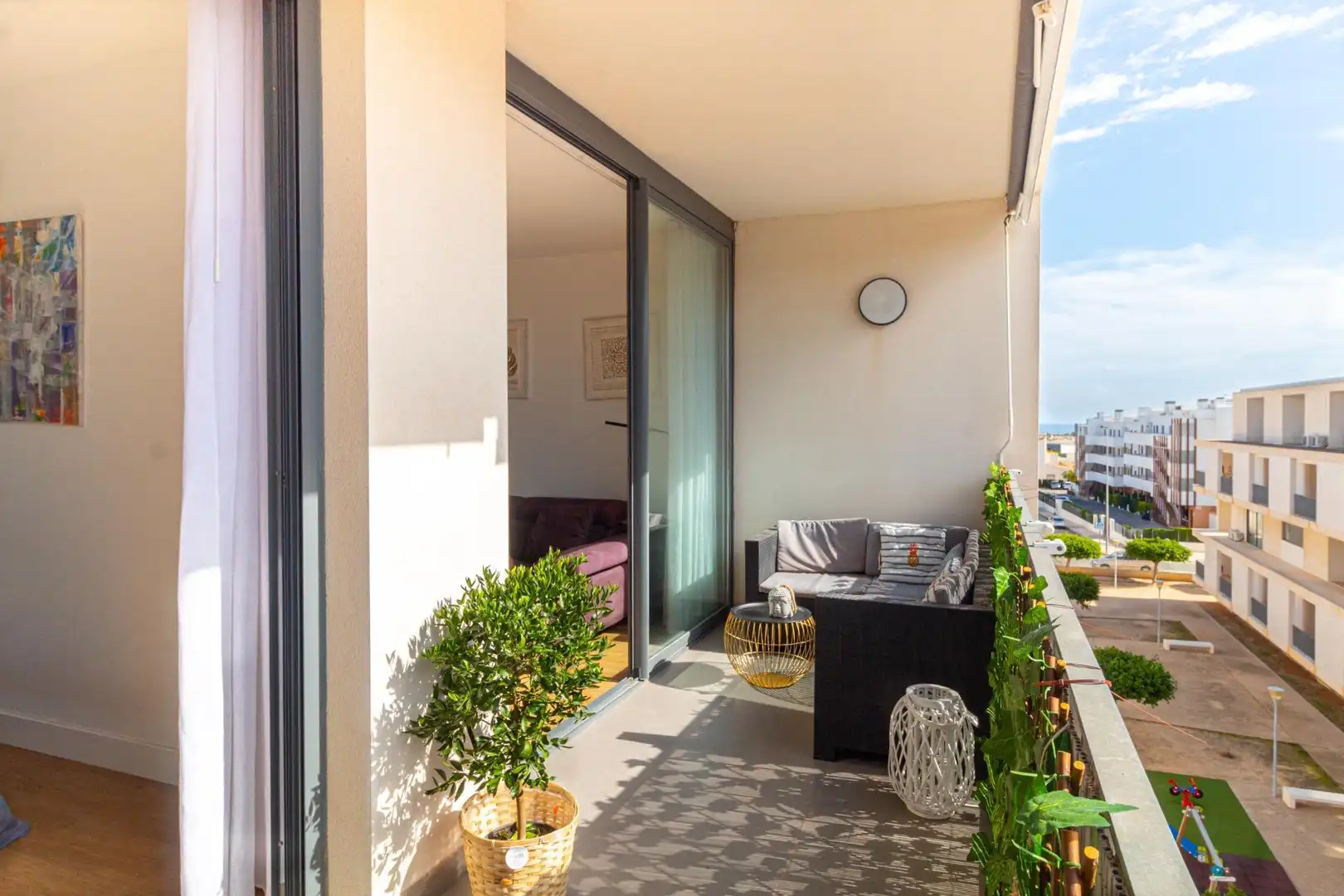 Terraza de Apartamento en venta en Orihuela con Aire acondicionado, Terraza y Amueblado