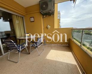 Terrace of Flat to rent in Canet d'En Berenguer  with Air Conditioner, Terrace and Furnished