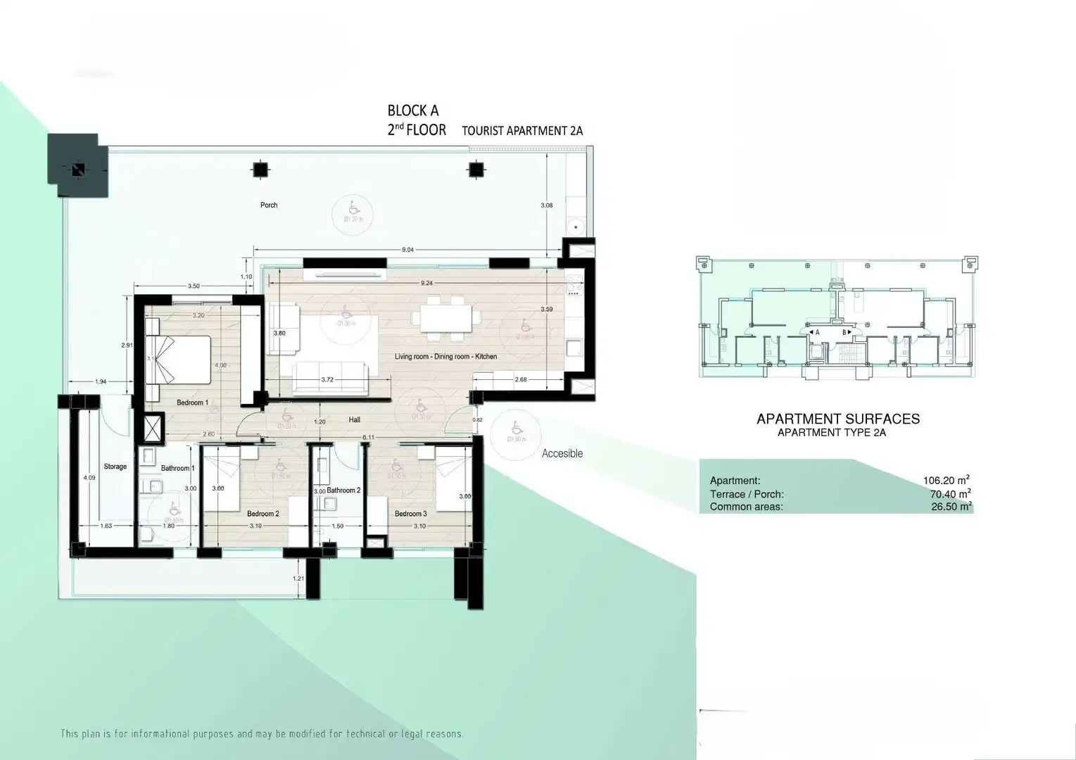 Apartamento en venta en Los Alcázares con Aire acondicionado, Calefacción y Terraza