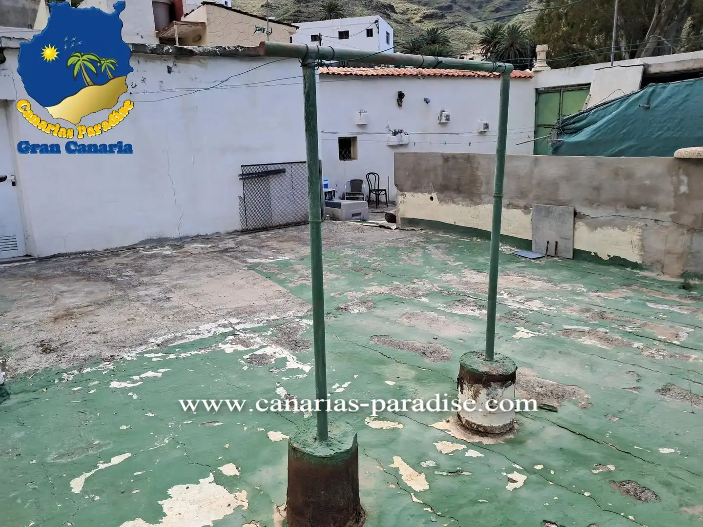 Außenansicht von Einfamilien-Reihenhaus zum Verkauf in La Aldea de San Nicolás  mit Klimaanlage