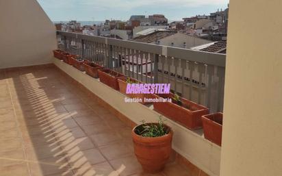 Terrace of Attic to rent in Badalona  with Terrace