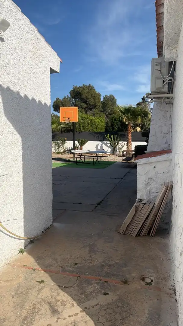 Terrassa de Casa o xalet en venda en Bétera amb Aire condicionat, Jardí privat i Terrassa