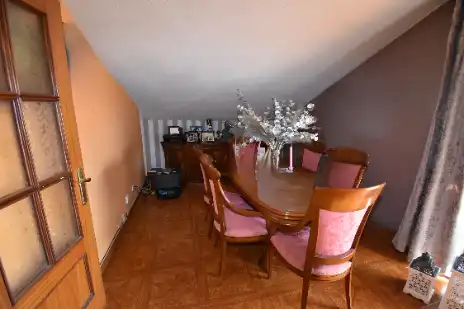 Comedor de Casa o chalet en venta en Medio Cudeyo con Calefacción, Jardín privado y Piscina