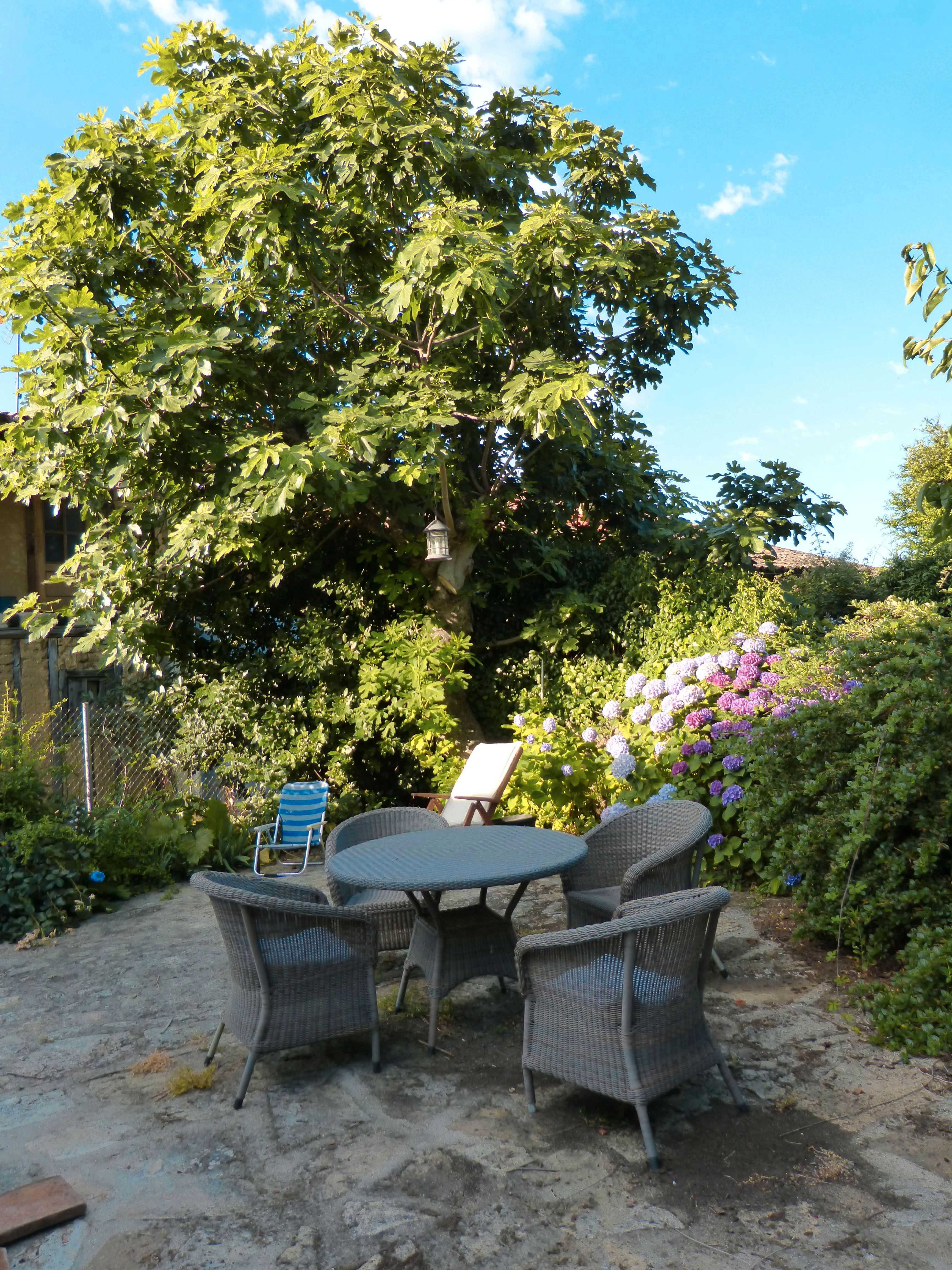 Terrasse von Country house zum verkauf in Valverde de la Vera mit Privatgarten, Abstellraum und Möbliert