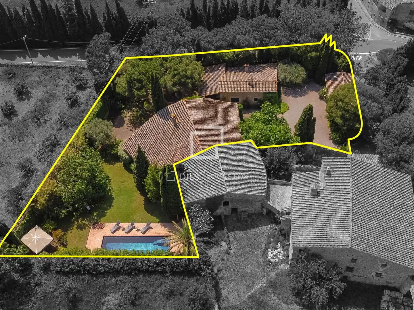 Vista exterior de Finca rústica en venta en Sant Mori con Calefacción, Jardín privado y Terraza