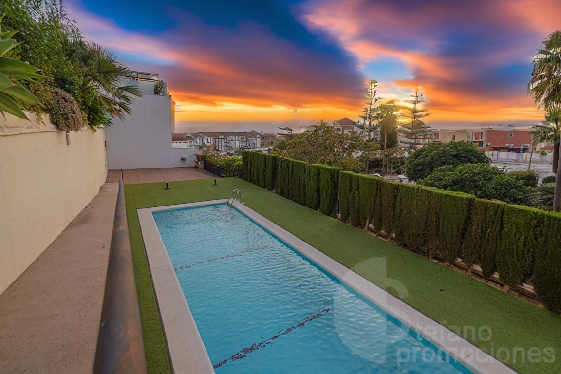 Vista exterior de Planta baixa en venda en Málaga Capital amb Aire condicionat, Calefacció i Jardí privat