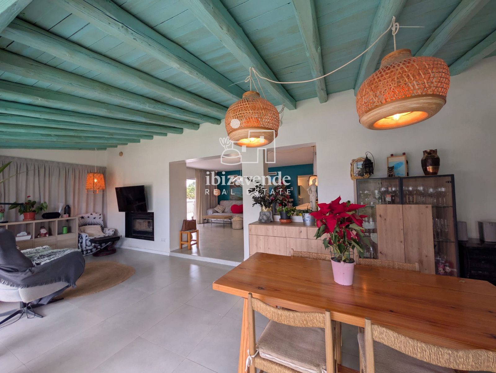 Garden of House or chalet to rent in Santa Eulària des Riu  with Swimming Pool and Furnished