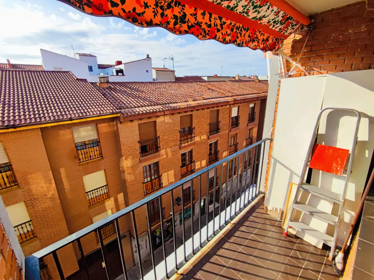 Balcony of Flat for rent in Palencia  with Heating, Parquet flooring and Terrace