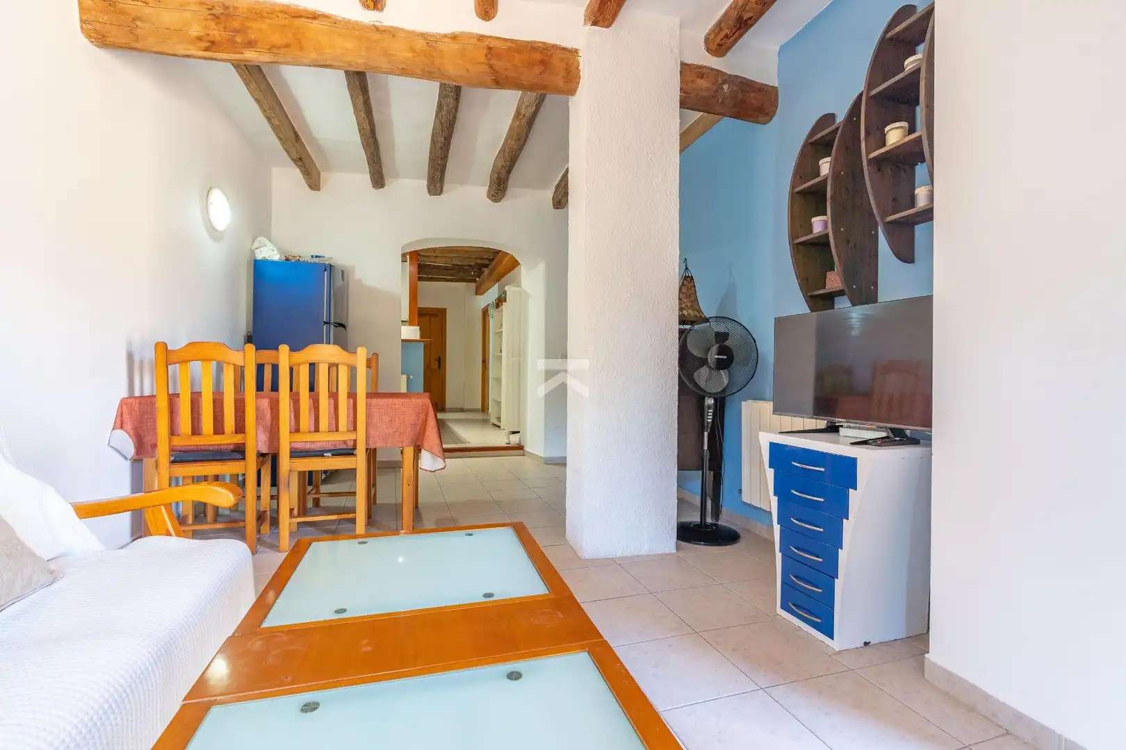 Living room of Houses for sale in Torroja del Priorat  with Heating, Terrace and Furnished