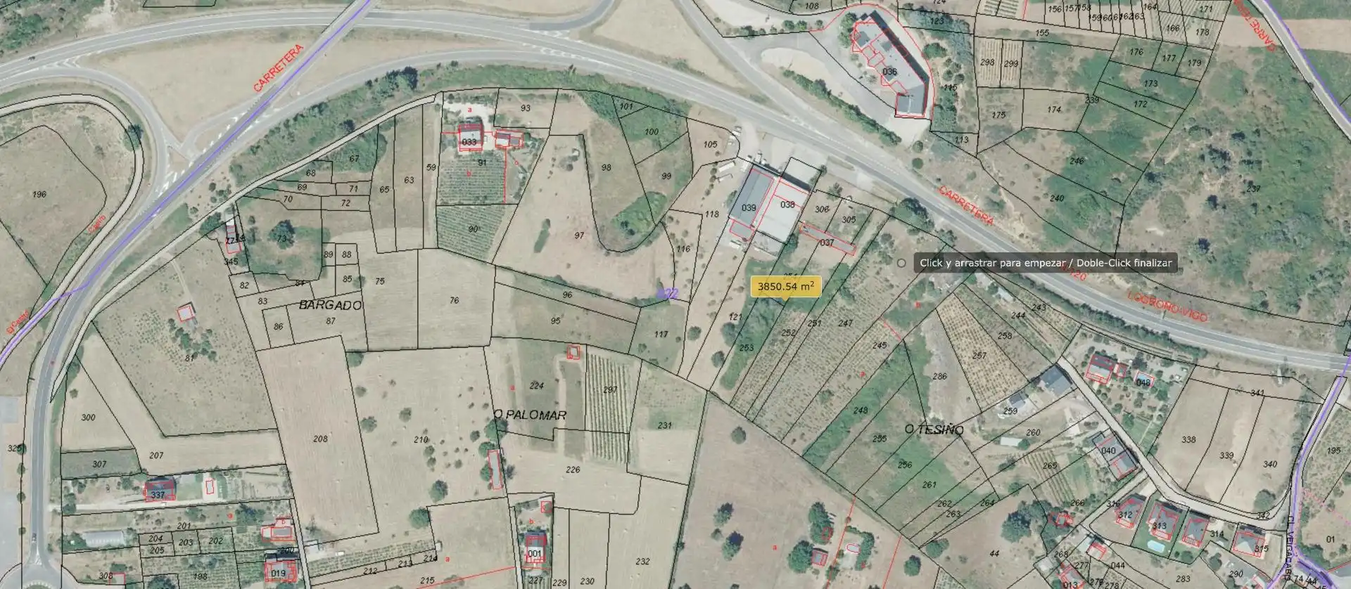 Terreno industrial en venta en O Barco de Valdeorras  