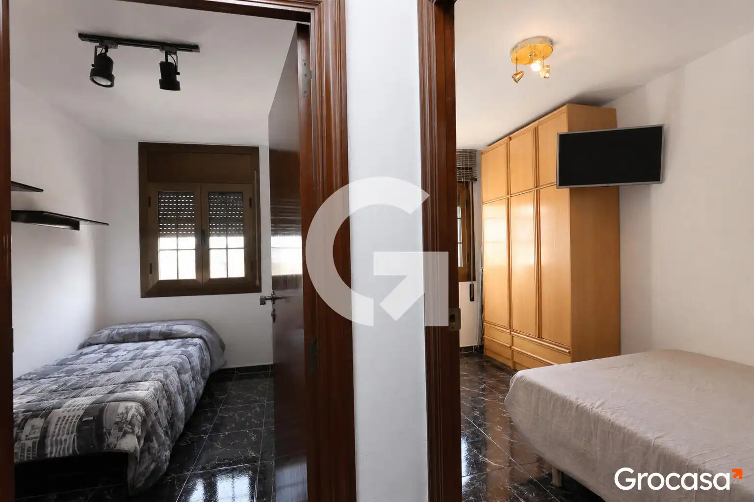 Schlafzimmer von Wohnung zum Verkauf in Sant Boi de Llobregat mit Klimaanlage