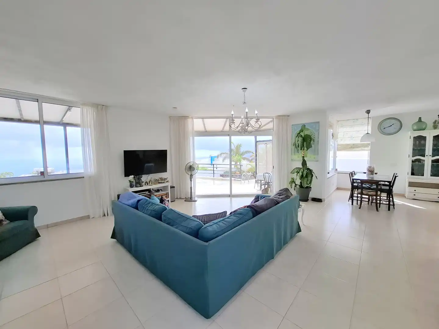 Sala de estar de Casa o chalet en venta en El Rosario con Jardín privado, Terraza y Trastero