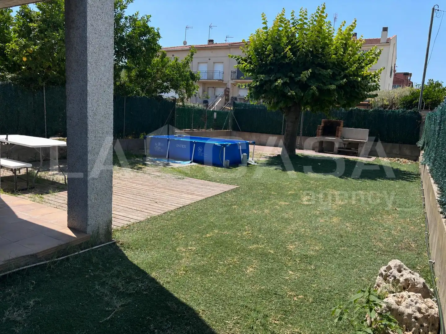 Garden of Detached homes for sale in La Roca del Vallès  with Air Conditioner, Heating and Private garden