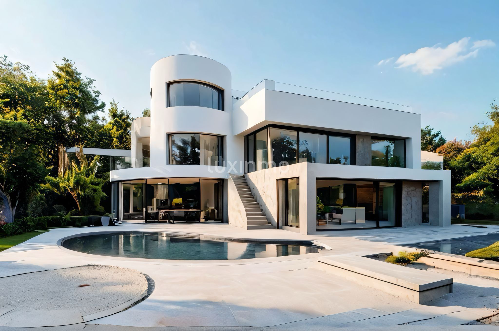 Vista exterior de Casa o xalet en venda en Altea amb Aire condicionat, Terrassa i Traster