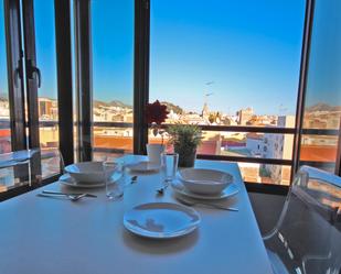 Dining room of Attic for sale in Málaga Capital  with Air Conditioner, Heating and Furnished
