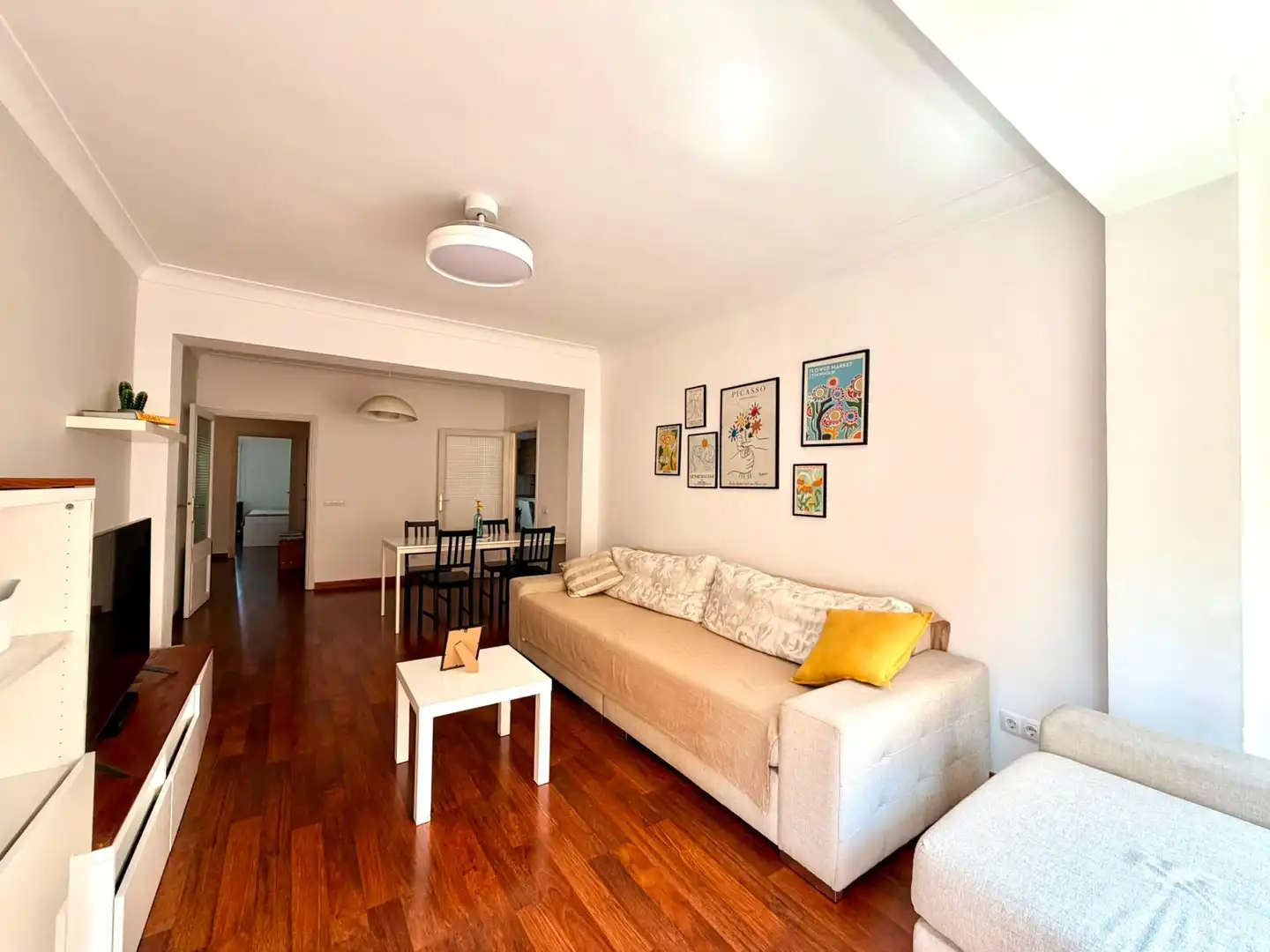Wohnzimmer von Wohnung zur Miete in  Palma de Mallorca mit Möbliert
