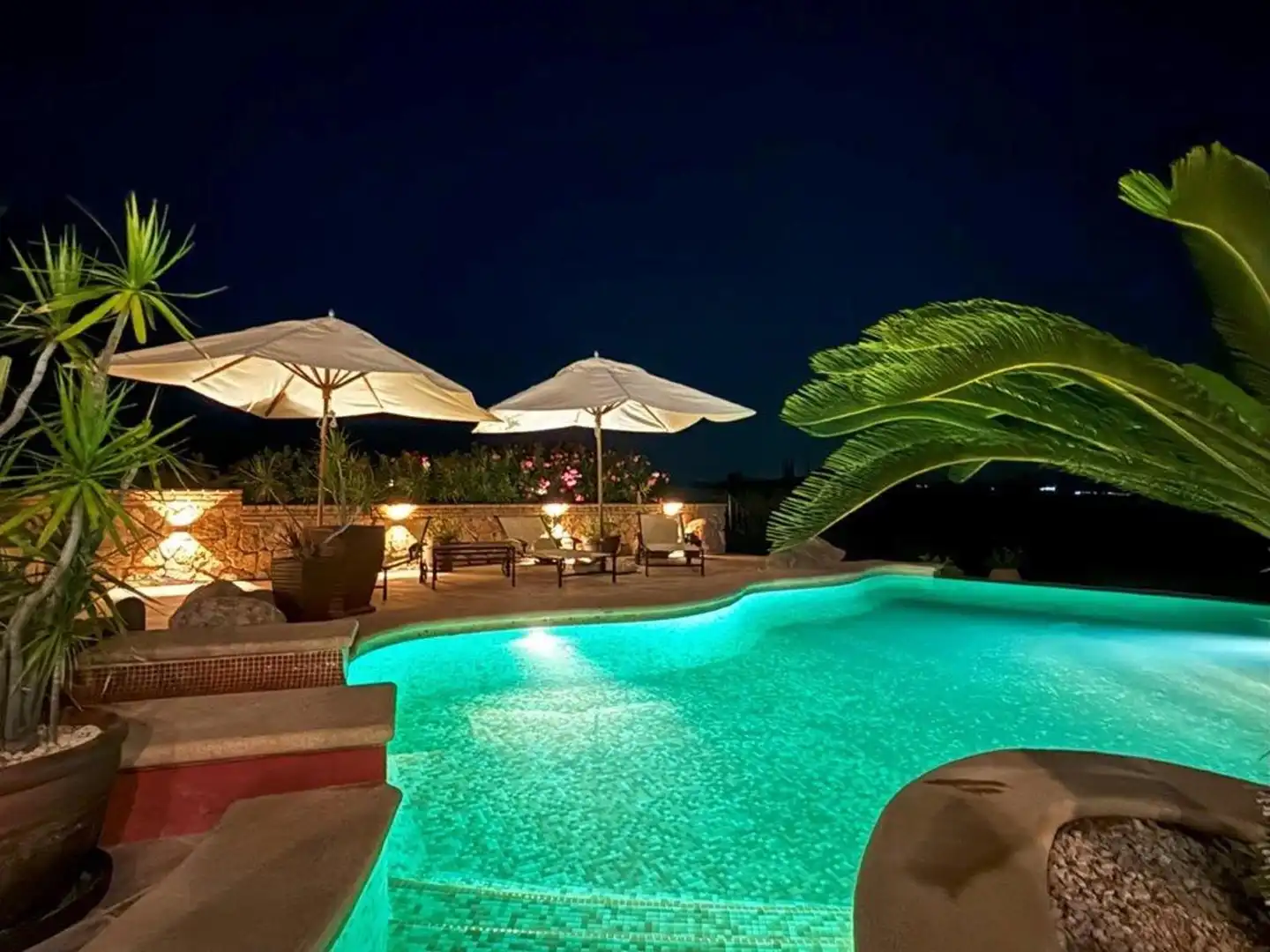 Piscina de Casa o chalet en venta en Cuevas del Almanzora con Aire acondicionado, Calefacción y Jardín privado