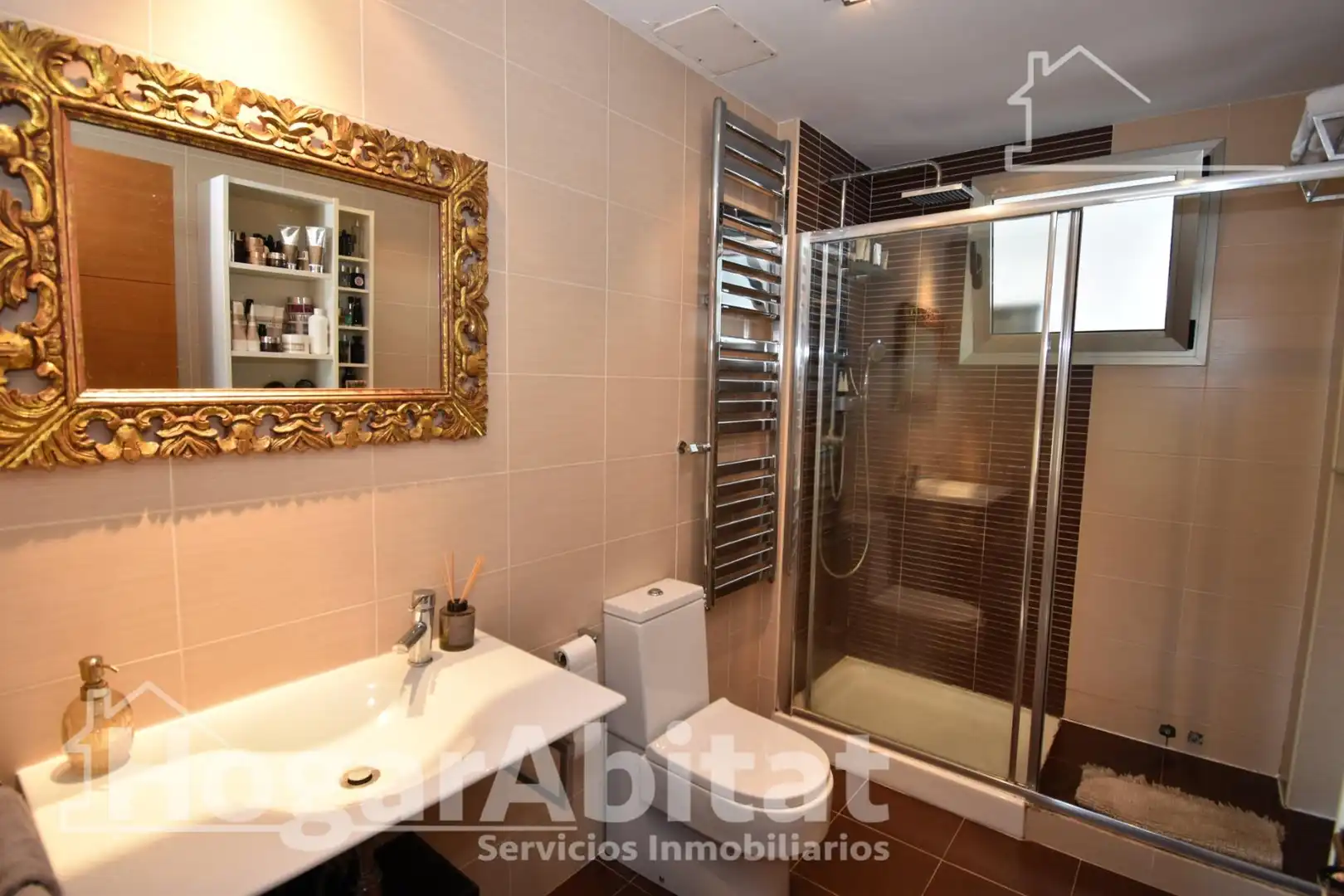Bathroom of Detached homes for sale in Burriana / Borriana  with Air Conditioner, Heating and Private garden