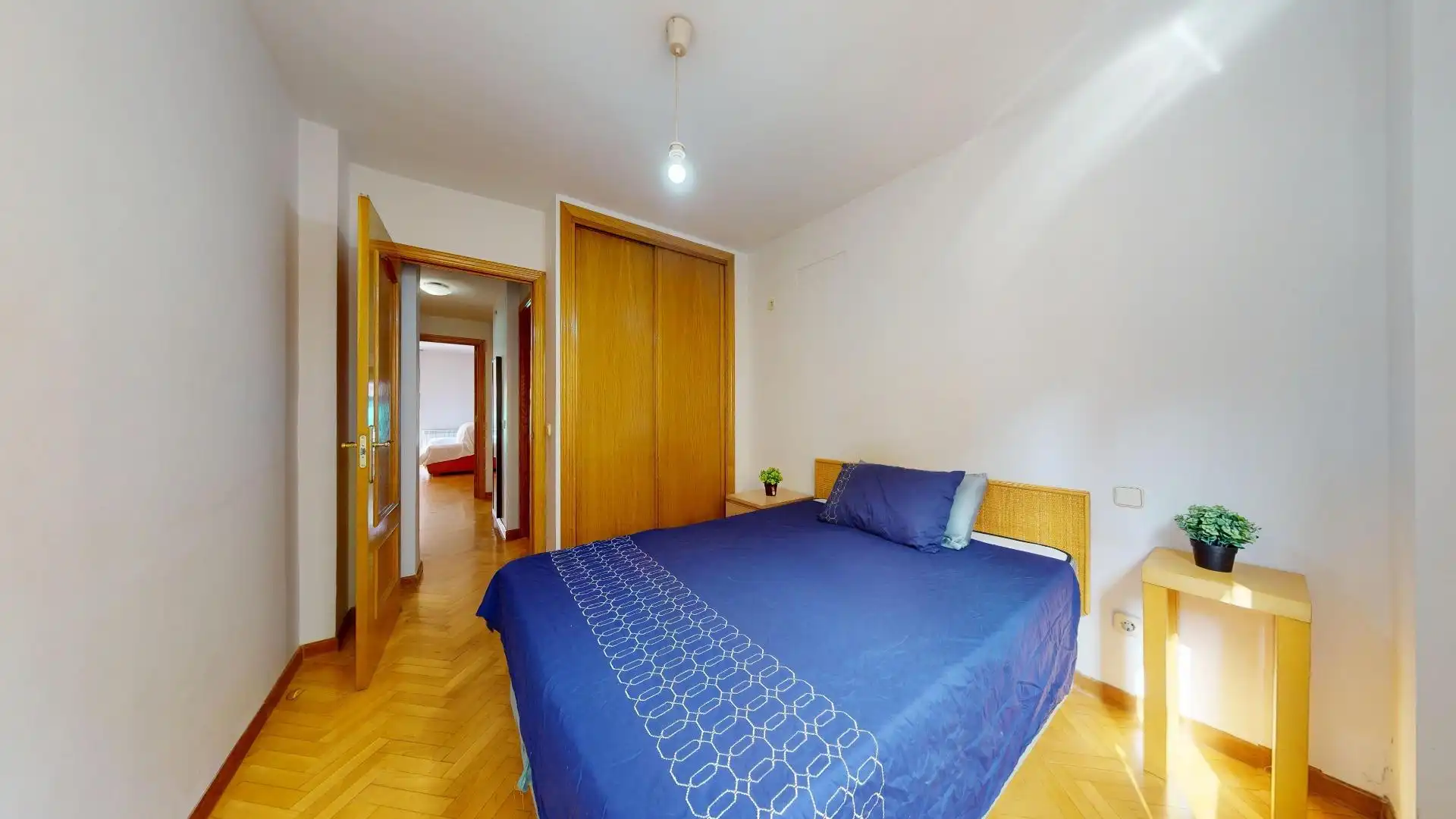 Bedroom of Flat for sale in Madrid  with Heating and Balcony