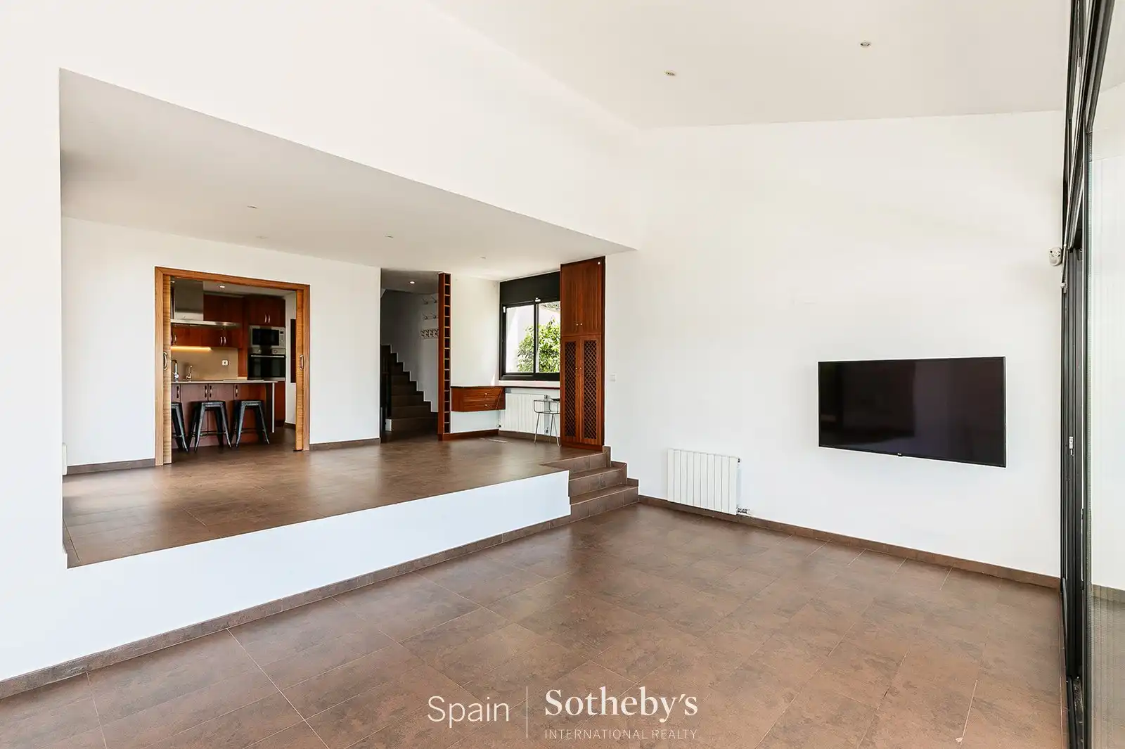 Living room of Houses for sale in Sant Pere de Ribes  with Air Conditioner, Heating and Private garden