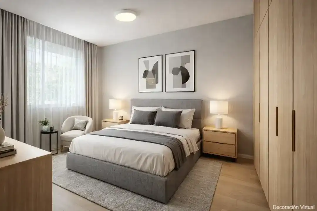 Schlafzimmer von Wohnung zum Verkauf in Vitoria - Gasteiz mit Heizung und Abstellraum