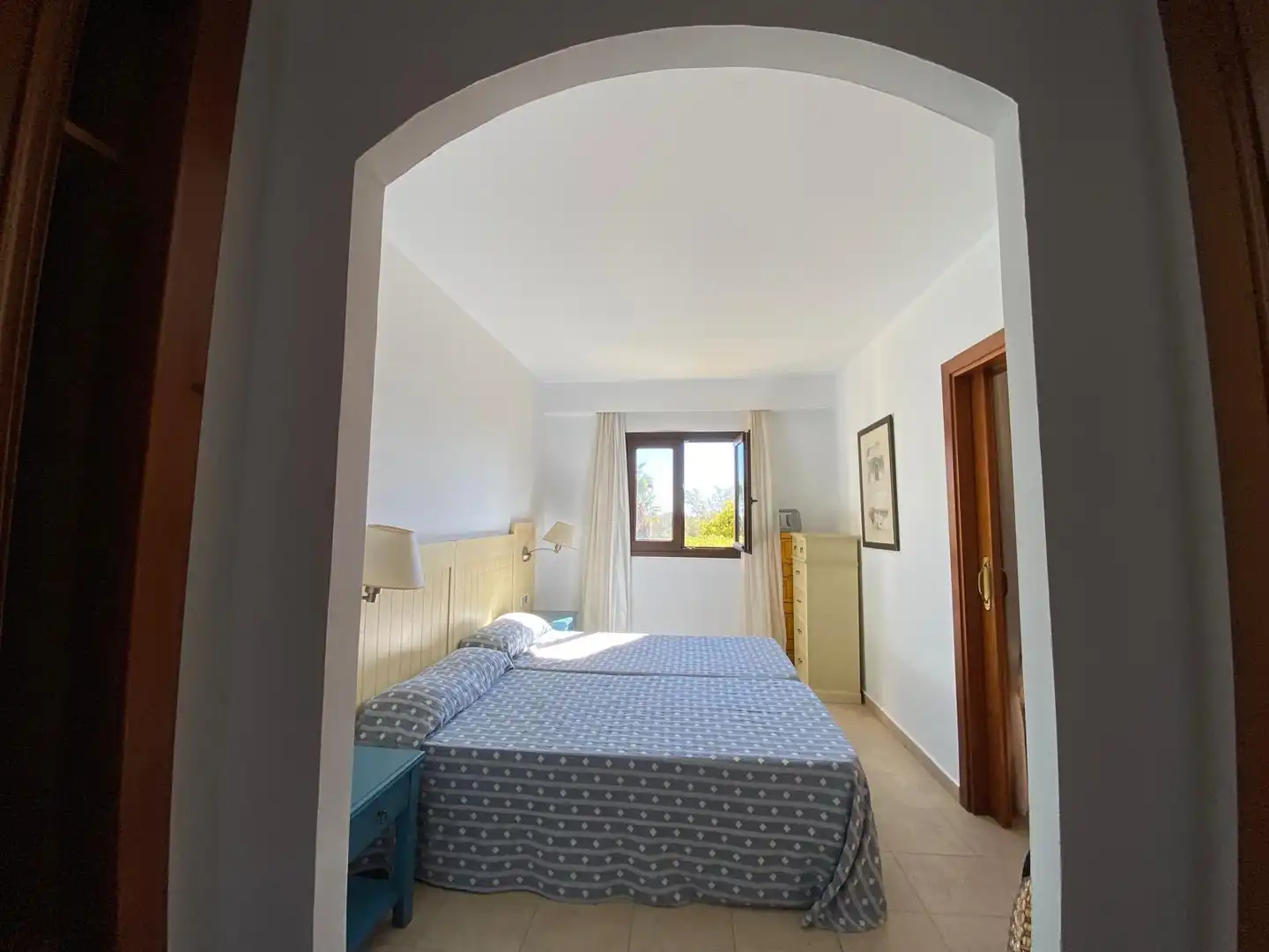 Dormitori de Apartament en venda en Ayamonte amb Aire condicionat, Moblat i Rentadora