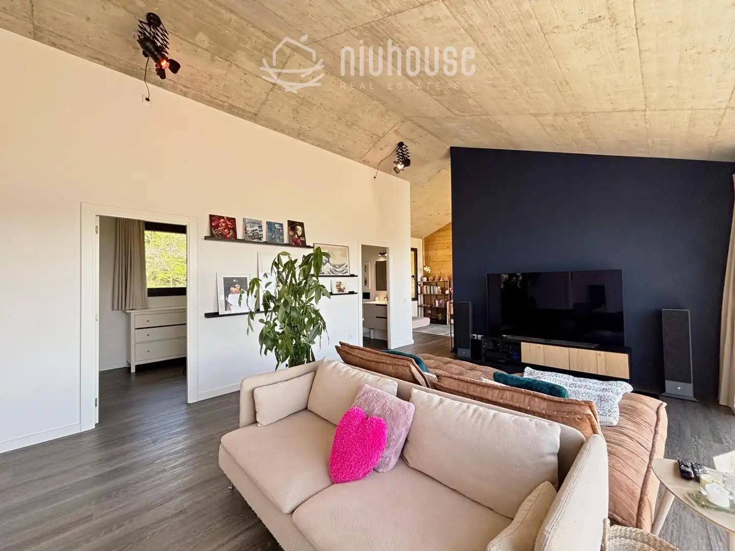 Sala de estar de Casa o chalet en venta en Enveitg