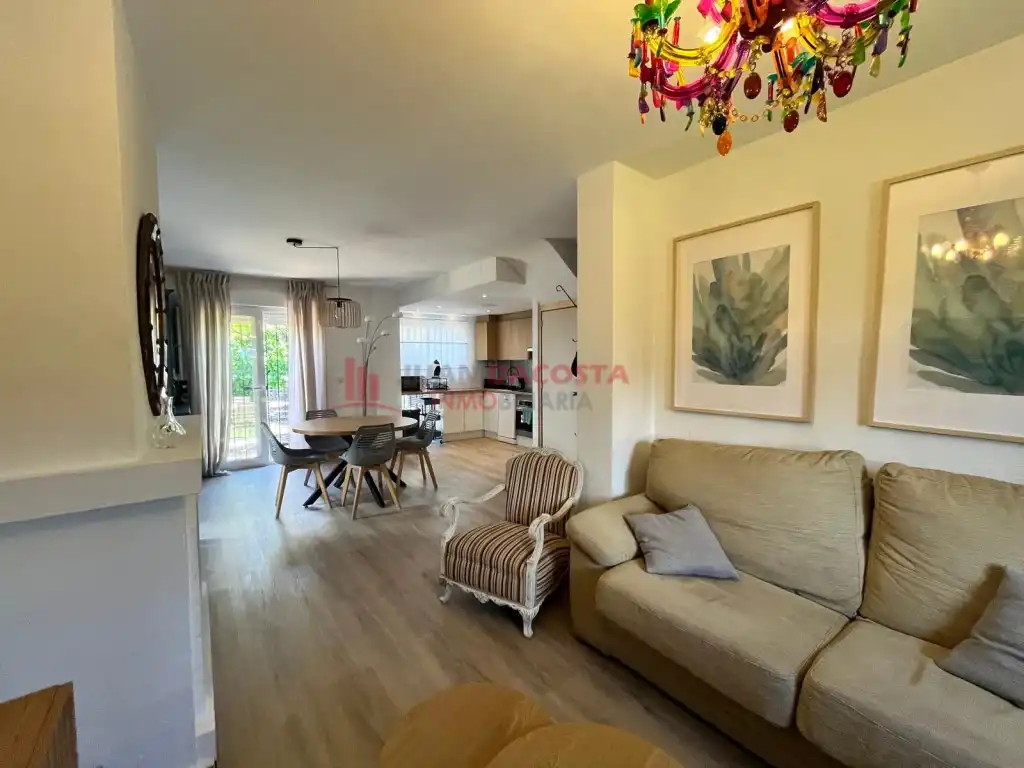 Sala de estar de Dúplex de alquiler en Islantilla