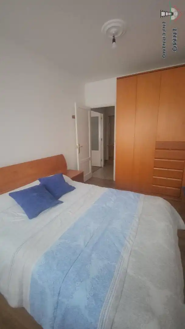 Bedroom of Flat for sale in Ferrol  with Heating, Storage room and Furnished