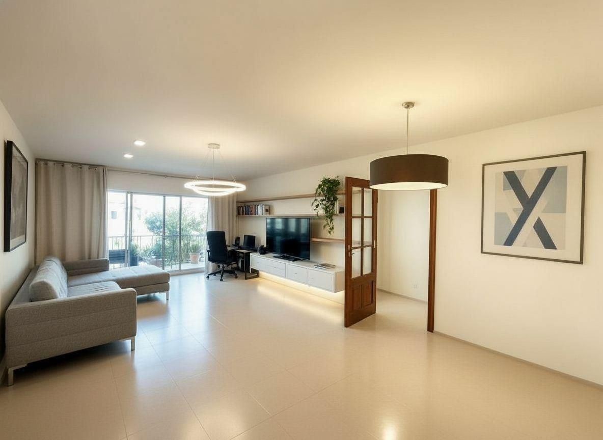 Sala de estar de Piso en venta en El Masnou con Aire acondicionado, Terraza y Trastero