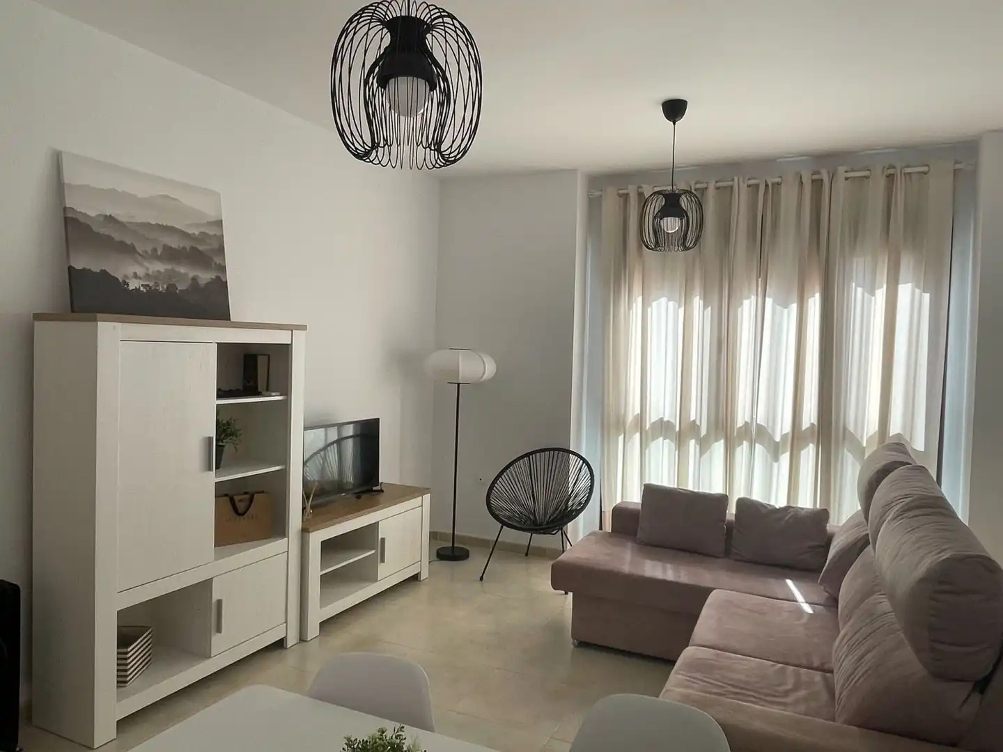 Sala de estar de Apartamento de alquiler en Almendralejo con Trastero y Amueblado
