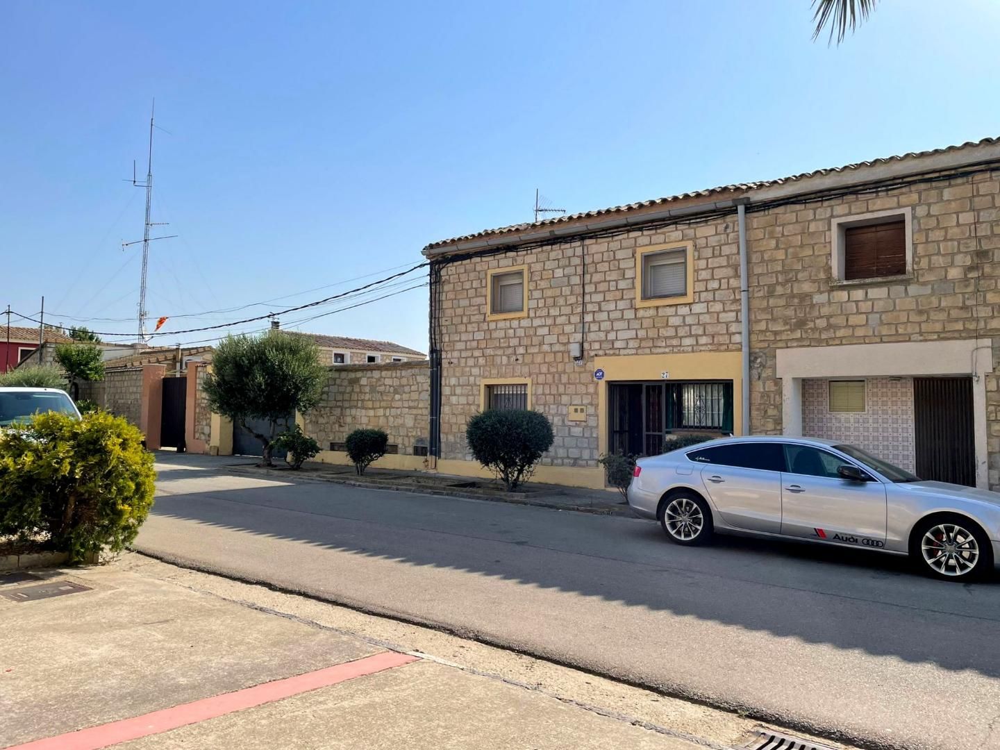 Exterior view of House or chalet for sale in Ejea de los Caballeros  with Terrace and Storage room