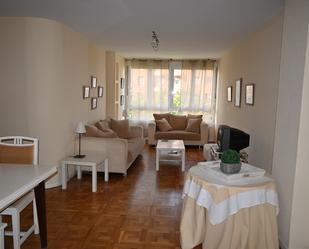 Living room of Flat to rent in Santander  with Heating, Private garden and Furnished