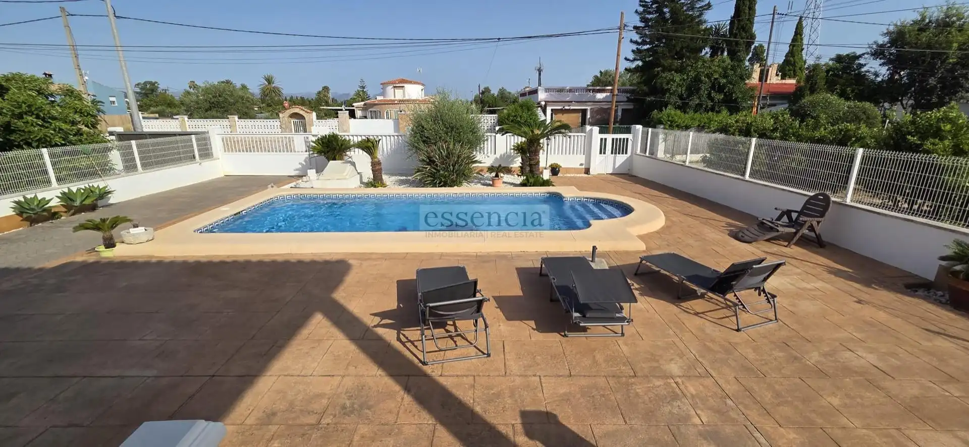 Swimming pool of Houses for sale in Oliva  with Heating, Private garden and Terrace