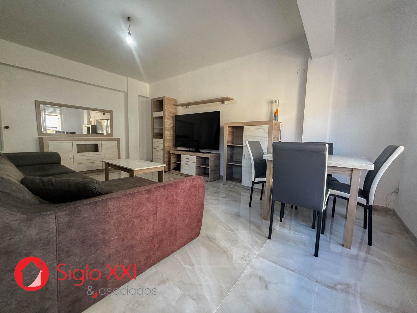 Sala d'estar de Pis en venda en Sant Joan de Moró amb Moblat