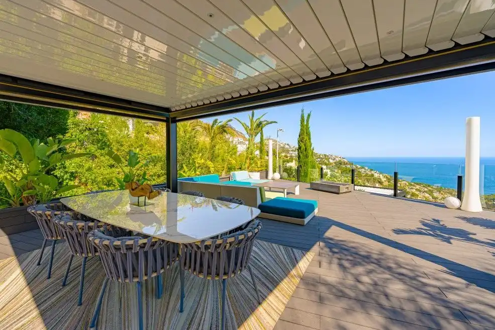 Terraza de Casa o chalet en venta en Altea con Aire acondicionado, Calefacción y Jardín privado