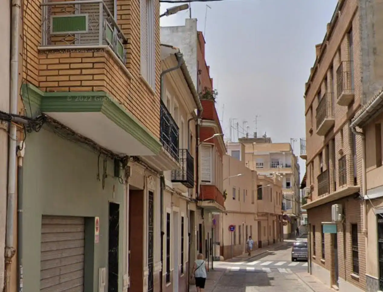 Vista exterior de Piso en venta en Silla con Balcón