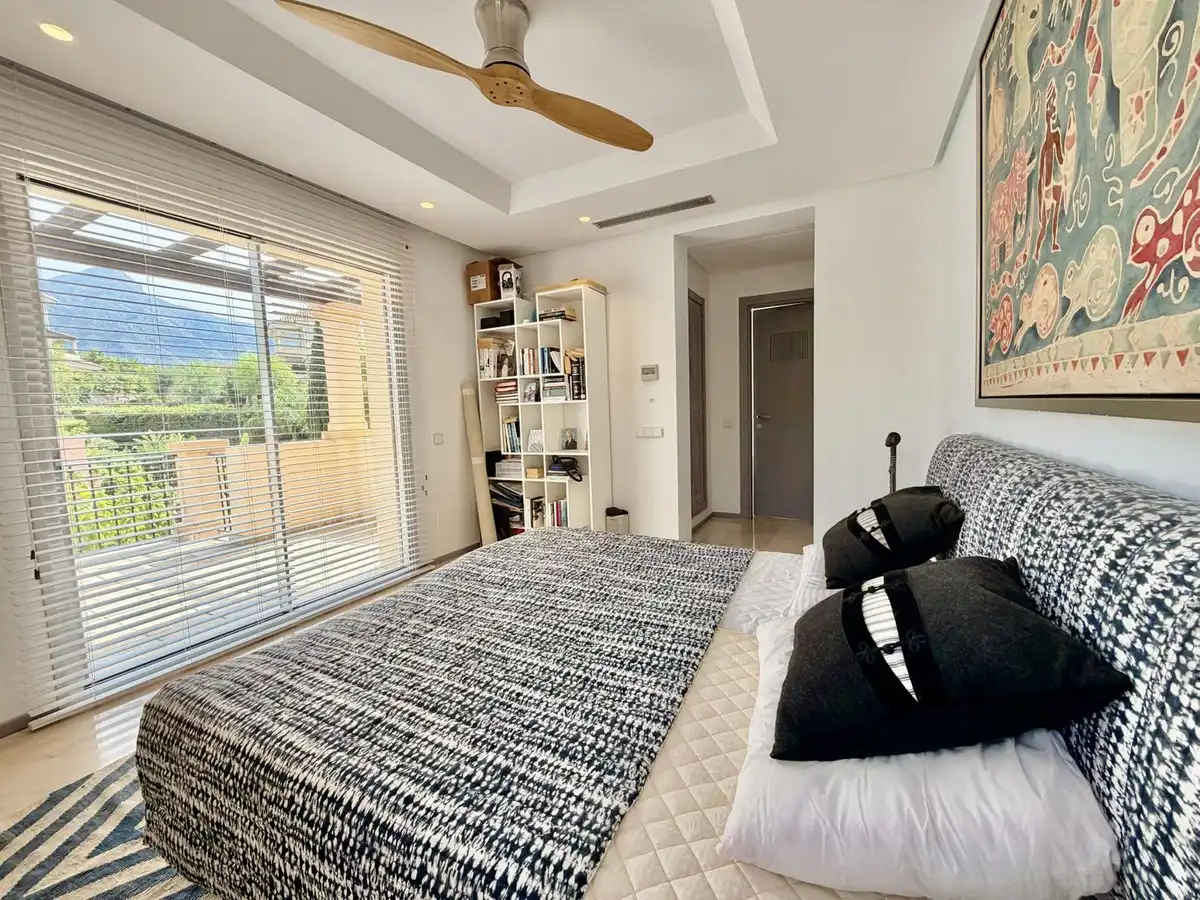 Bedroom of Attic for sale in Marbella  with Air Conditioner, Terrace and Storage room